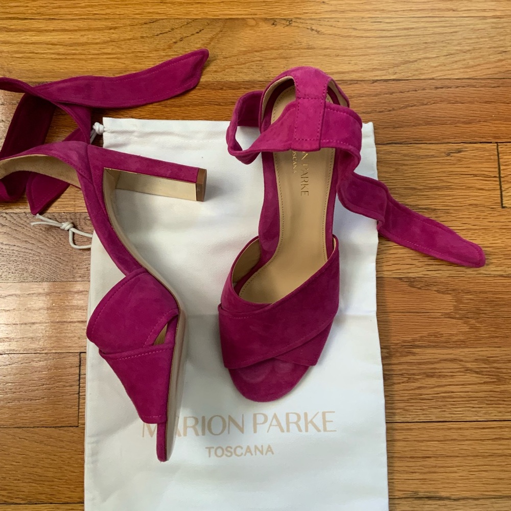 NEW Marion Parke Leah Suede Sandals